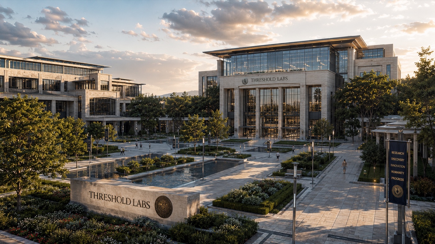 Architectural rendering of the new Threshold Labs campus